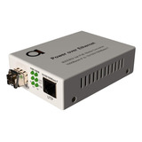 Poe Fiber Multimode Lc 850nm Gigabit Ethernet Media Converte