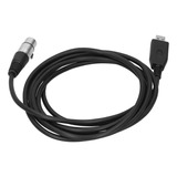 Cable De Micrófono Usb A Conector Hembra Xlr Plug Play