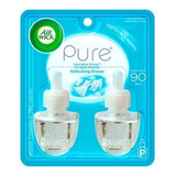 Repuesto Aromatizante Air Wick Eléctrico Refreshing Breeze Líquido 21 Ml Pack X 2