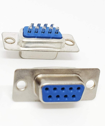 Conector Serial Hembra Para Soldar Db9 Rs232