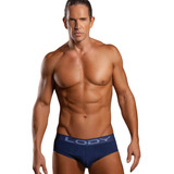 757e - Lody Men Slip Algodón Y Lycra C/collareta .-