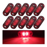 10pcs Luces De Señal Exterior Automotriz Para Remolque, Cami