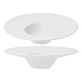 Conjunto 2 Pratos De Entrada Porcelana Oxford White 30,5cm