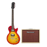 EpiPhone Paquete Guitarra Les Paul + Amp Blackstar Debut15