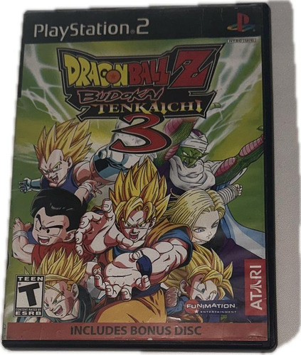 Dragon Ball Z Budokai Tenkaichi 3 - Playstation 2 - Completo