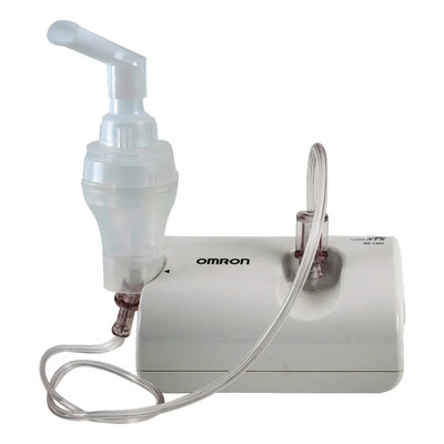 Nebulizador de compresor Omron NE-C801LA blanco | Meses sin interés