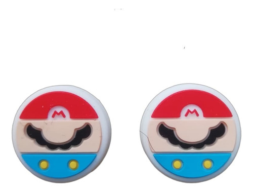 2 Gomas Mario Bros Control Joystick Switch Protector 10