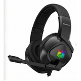 Audifonos Gamer Onikuma K19 Negro Con Luz Rgb