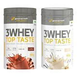 Combo 2 Whey Protein 3w Top Teste 900g Body Action 