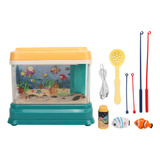 Mini Acuario Artificial De Juguetes De Pesca Para Niños, 3,7