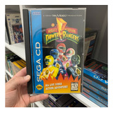 Power Rangers Sega Cd Jogo 100% Original Completo Longbox