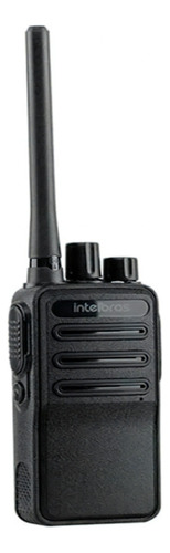 4 Ht Rádio Intelbras Uhf Rc3002 Walkie Talkie Longo Alcance Cor Preto