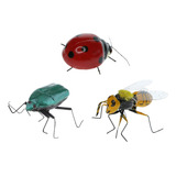 Juguete Decorativo Para Niños Con Simulación De Insectos Fal