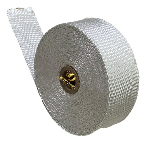 Fita Manta Térmica Branca Termotape P/ Escapamento Moto 15 M