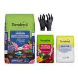 Combo Jardin 20l+plantas Interior 5l+perlita 5l Valhalla