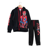 Campera Y Jogging Spiderman Friza Conjunto Marvel®