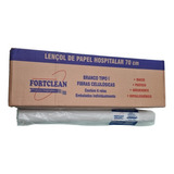 Lençol Descartavel Papel Hospitalar Maca 70x50 6 Rolos 