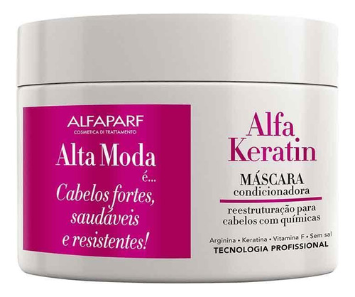 Máscara Alfakeratin Alta Moda 300g