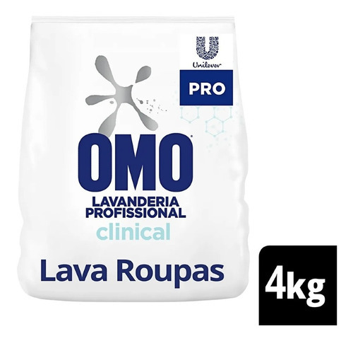 Lava Roupas Pó Profissional Sem Perfume Omo Clinical Pr