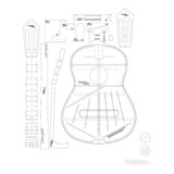 Plantillas De Guitarra Clásica - Luthier