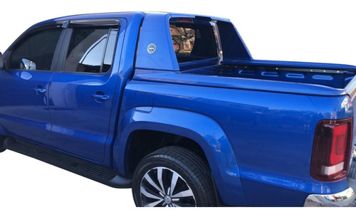 Barra Antivuelco Plastica Extreme Azul Ravenna Para Amarok