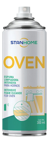 Espuma Limpiadora Para Hornos Stanhome Oven Turbo 300 Ml