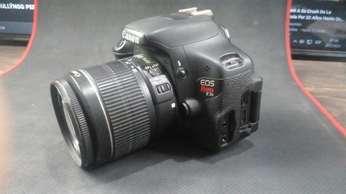  Canon Eos Rebel T3i Dslr Color  Negro Impecable