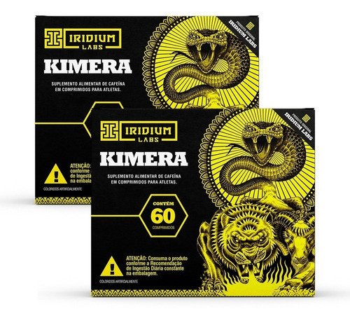 Kit 2x Kimera Thermo - 120 Comps - Termogênico Iridium Labs
