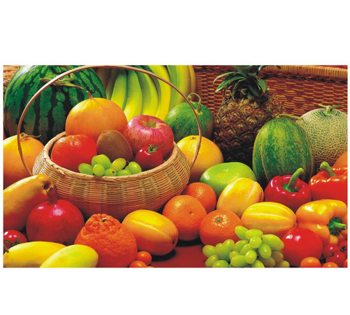 Adesivo Frutas Verduras Cozinha Sucos Decorativo J 262