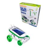 Kit Robot Solar Juguete  Didáctico 6 En 1 Para Armar 