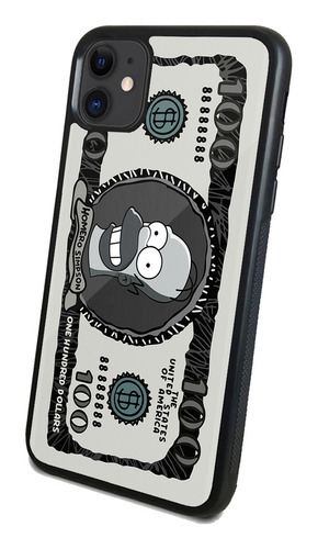 Funda Dollar Homero Simpson Compatible Con iPhone