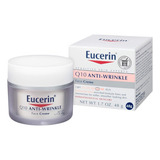 Eucerin Crema Facial Antiarrugas Con Q10 Piel Sensible 48g