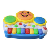 Teclado Pianinho Musical Infantil Brinquedo Elétrico Bebês 