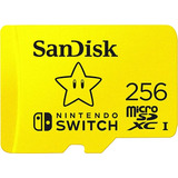 Memoria Micro Sdxc 256 Gb Nintendo Switch Sandisk Original