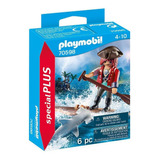 Playmobil Special Plus Pirata Balsas Y Tiburón (70598) Cantidad De Piezas 6