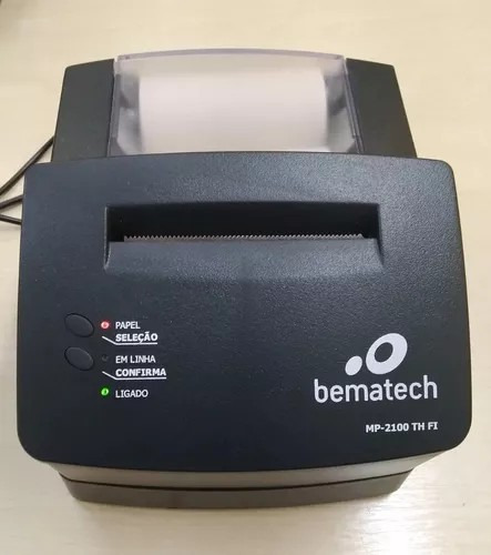 Impressora Fiscal Térmica Bematech Mp-2100 Th Fitirar Peças