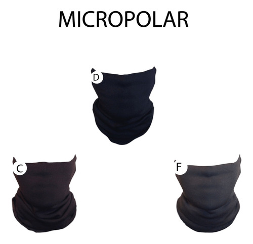 2 X Bandana Polar Cuello Tubular Pañuelos Multifuncionales