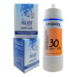 Polvo Decolorante Azul Loquay Tono Super Azul 700g +1l