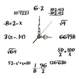 Reloj Al Revés, Fórmulas Matemáticas...levógiro