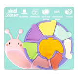 Snacker De Caracol - Caja De Silicona Para Niños Pequeños