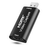 Capturadora De Video Hdmi A Usb 1080p 4k Full Hd  Hdmi A Usb