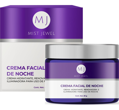 Crema De Noche Facial Niacinamida, Ácido Glicolico, Retinol Tipo De Piel Todo Tipo De Piel