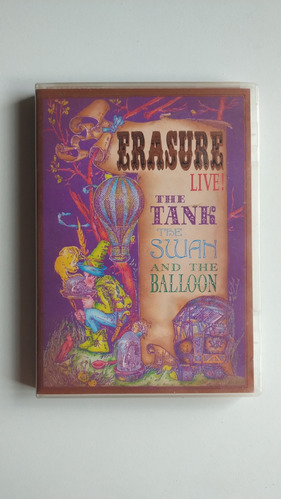 Erasure - The Tank The Swan The Balloon Live 2  Dvd