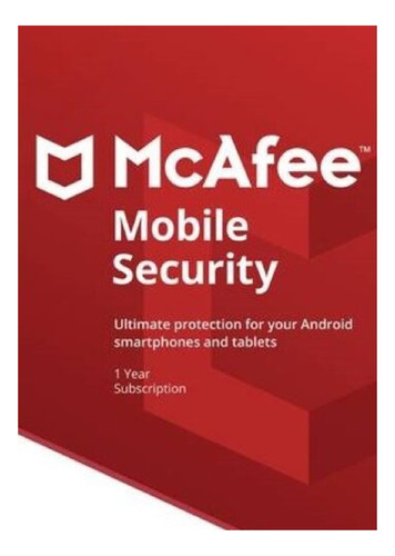 Mcafee Security 1 Ano De Proteção 1 Android