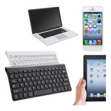 Teclado iPad iPhone iMac Macbook Pc Tablet Bluetooth S/ Fio