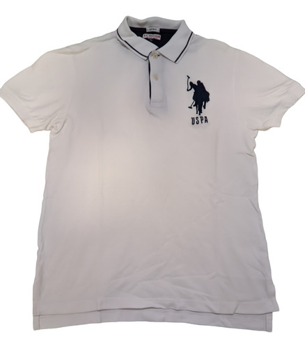 Camisa Polo Us Polo Assn Uspa Branca