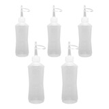 5 Bisnaga Plastica 100ml Tubos Para Resina Tintas/alimentos