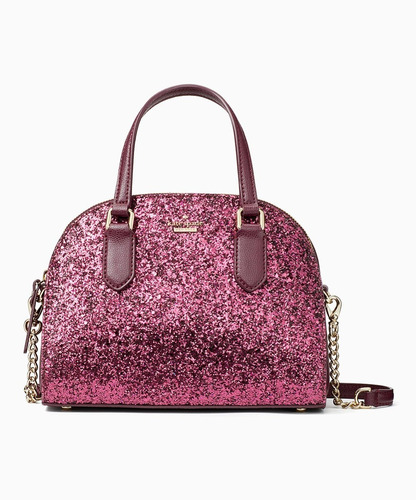 Bolsa Kate Spade. Vino Glitter. 100% Original