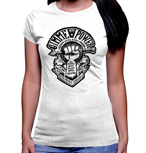 Camiseta Premium Dtg Rock Estampada Molotov