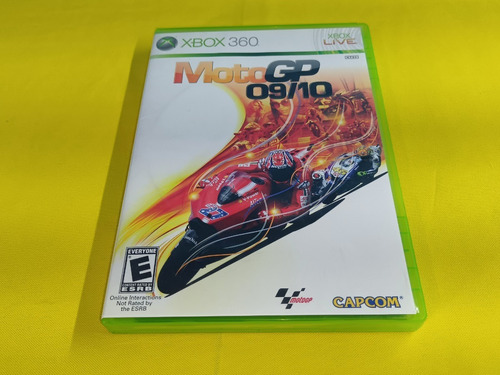 Moto Gp 09/10 Xbox 360  *caja Y Manual* No Incluye El Juego